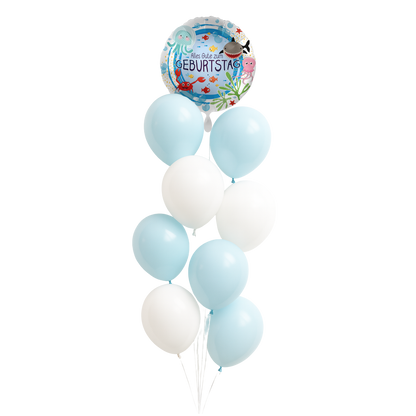 Personalisierter Ballonstrauß - Zum Kindergeburtstag