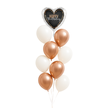 Personalisierter Ballonstrauß - Zum Geburtstag