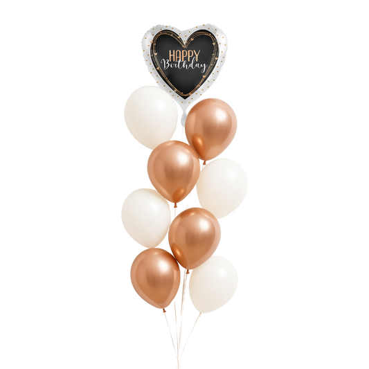 Personalisierter Ballonstrauß - Zum Geburtstag