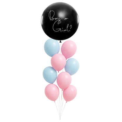 Ballonstrauß Boy or Girl - Gender Reveal Ballon