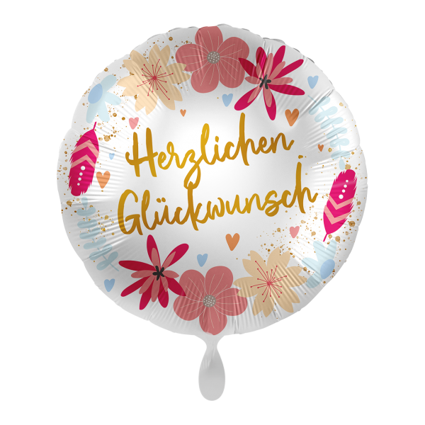 Personalisierter Ballonstrauß - Zum Geburtstag
