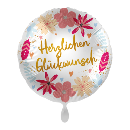 Personalisierter Ballonstrauß - Zum Geburtstag