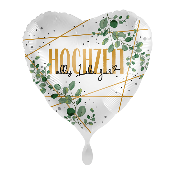 Personalisierter Ballonstrauß - Zur Hochzeit