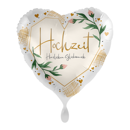 Personalisierter Ballonstrauß - Zur Hochzeit