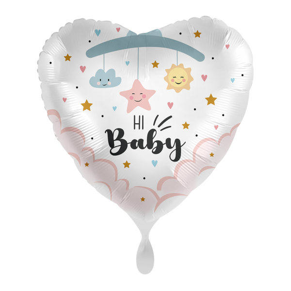 Personalisierter Ballonstrauß - Zur Geburt