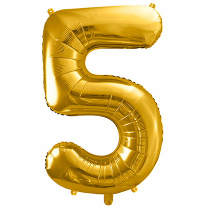 Personalisierter Ballonstrauß - mit 2 Folienballonzahl