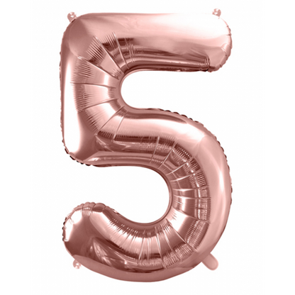 Personalisierter Ballonstrauß - mit 2 Folienballonzahl