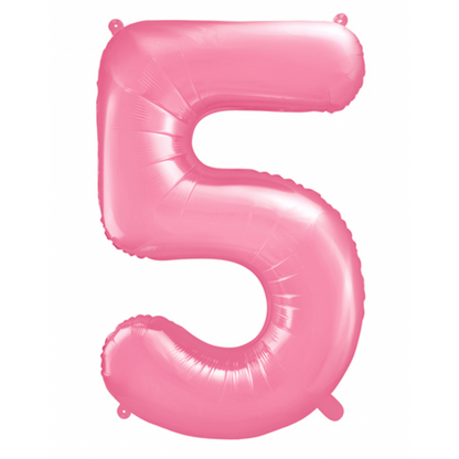 Personalisierter Ballonstrauß - mit 2 Folienballonzahl