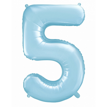 Personalisierter Ballonstrauß - mit 2 Folienballonzahl