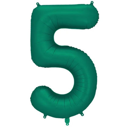 Personalisierter Ballonstrauß - mit 2 Folienballonzahl