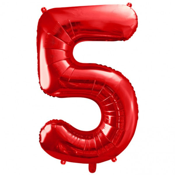 Personalisierter Ballonstrauß - mit 2 Folienballonzahl